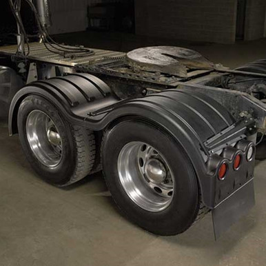 Minimizer 1352 Series Poly Fender Set for Tandem Axles