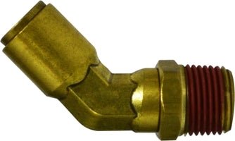 3/8 Tube x 3/8 Male Pipe Swivel 45 Elbow