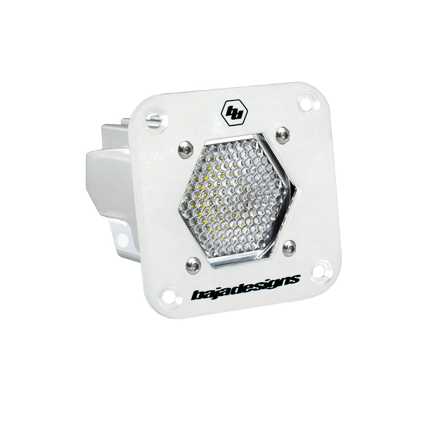 Baja Designs 381006WT S1 White Flush Mount Auxiliary Light Pod