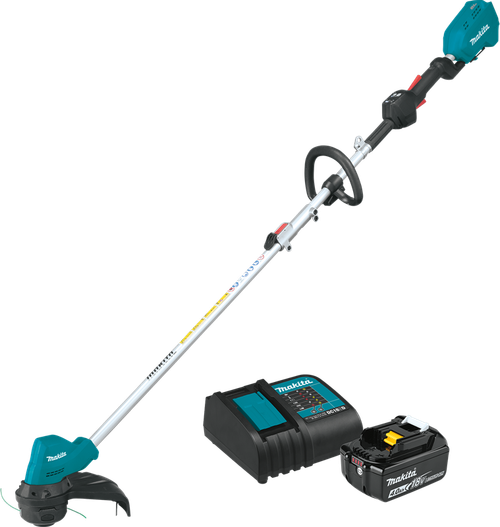 18V LXT™ Lithium-Ion Brushless Cordless String Trimmer Kit (4.0Ah), Automatic Torque, XRU12SM1
