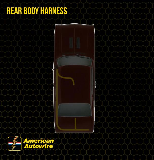American Autowire 1964 Chevrolet Chevelle Rear Body Light Harness CH49278