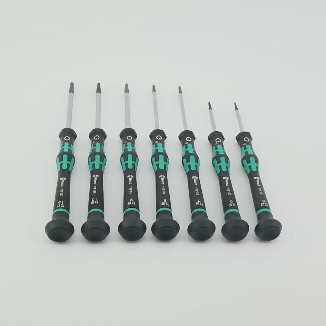 Wera 345276 Kraftform Micro TORX HF Precision Screwdriver Set
