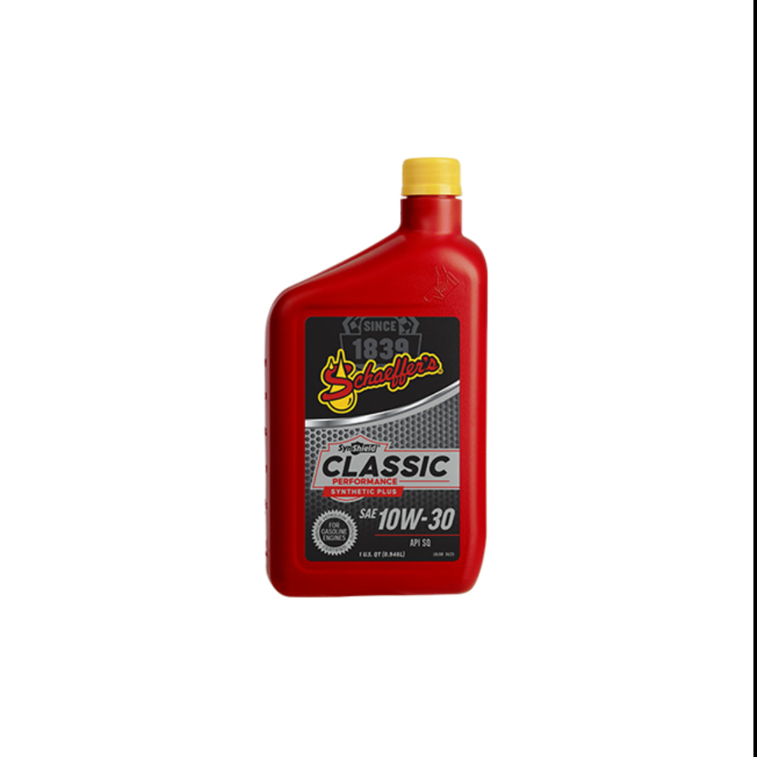 Schaeffer's 4030 SynShield Classic Performance Synthetic Plus 10W-30, 1 qt.