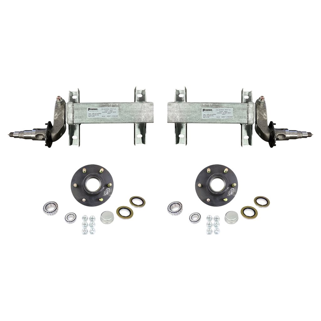 5,200 lb. Torsion Half Axles with 6-5.5" Bolt Circle Hubs - FR5200B13HLB1