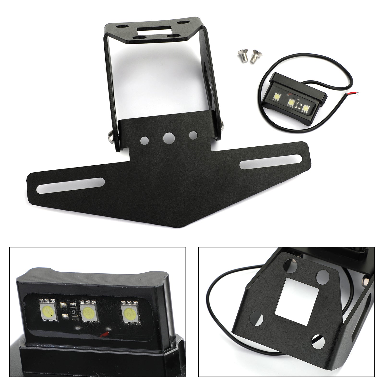 License Plate Holder Bracket For Kawasaki NINJA 400 18-19 NINJA 250 Z400 19-20 Generic