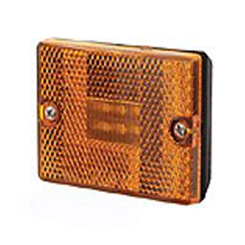 Optronics Amber Square LED Marker/Clearance Light - MCL36AB