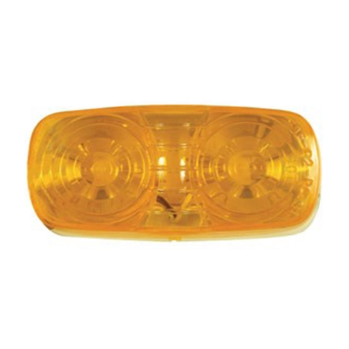 Optronics Amber Bullseye LED Marker/Clearance Light - MCL46AB