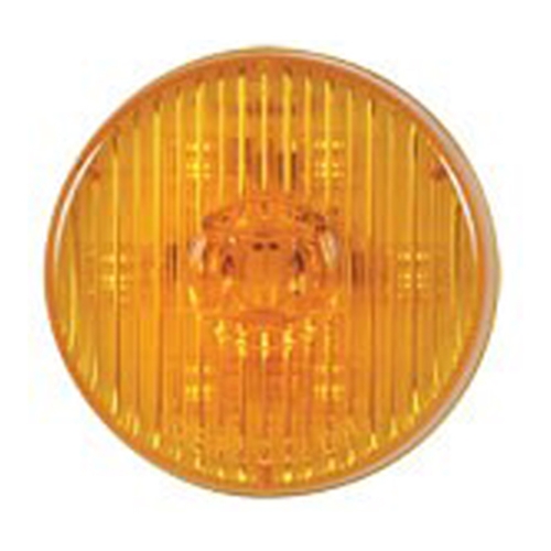 Optronics Amber 2.5” Round PC-Rated LED Marker/Clearance Light - MCL58ABK