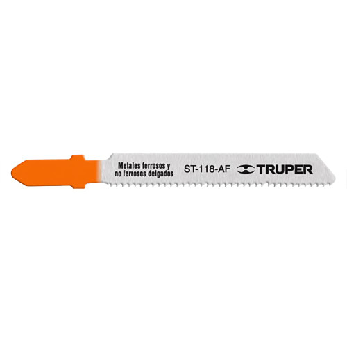 Truper T-Shank Straight Cut Jig Saw Blades for Metal,Plastic and Aluminum Cuttin