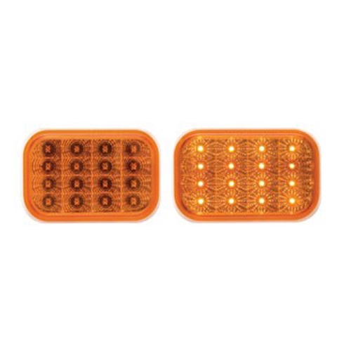 Optronics Miro-Flex Rectangular LED Parking/Turn Signal Light (Amber) -STL-35ABK