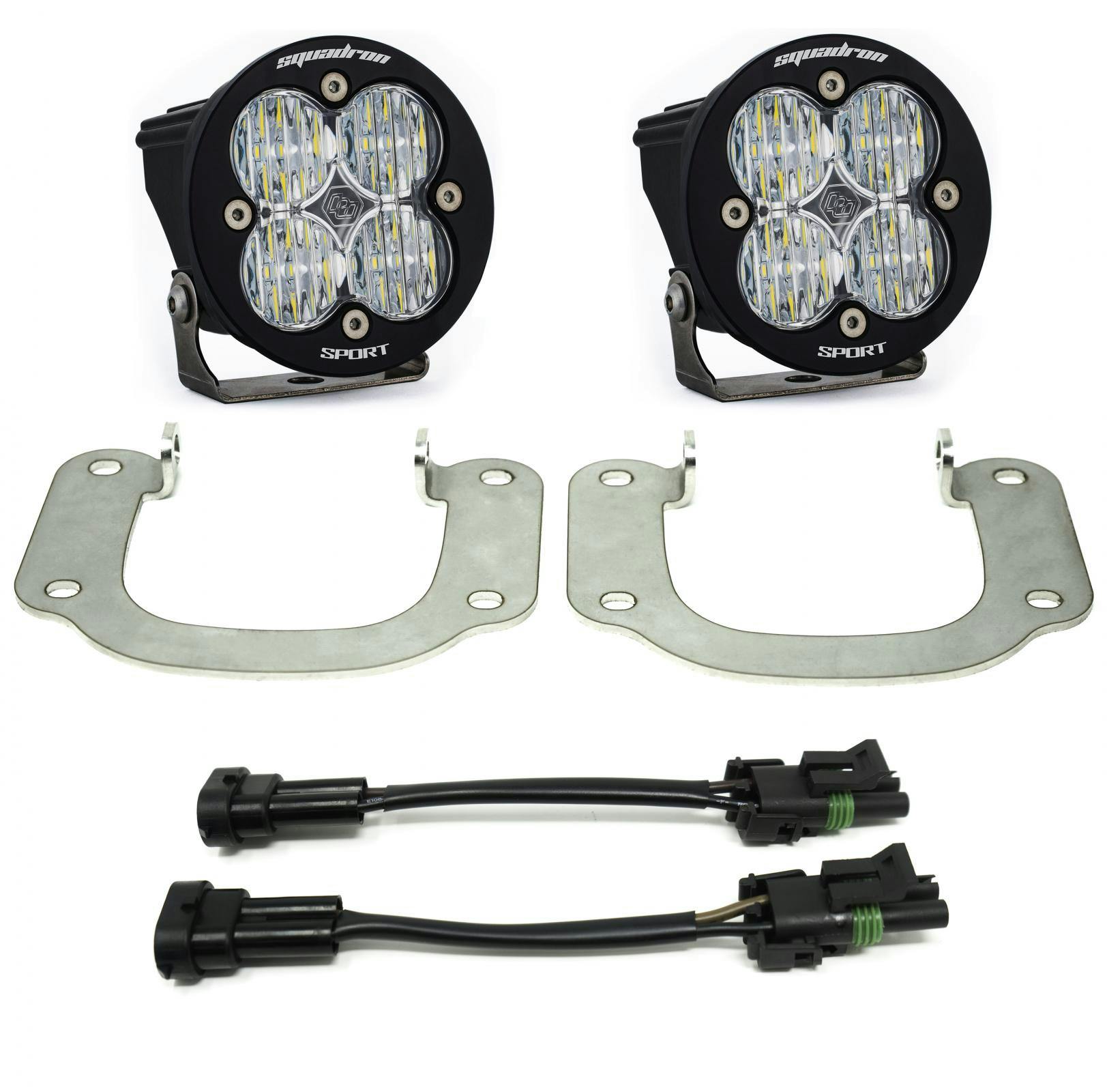 Baja Designs 447501 Squadron-R Sport Fog Pocket Light Kit