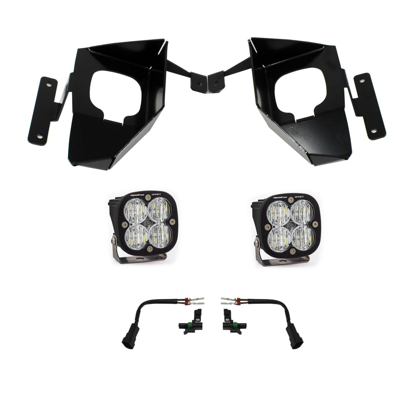 Baja Designs 447536 Squadron Sport Fog Pocket Light Kit
