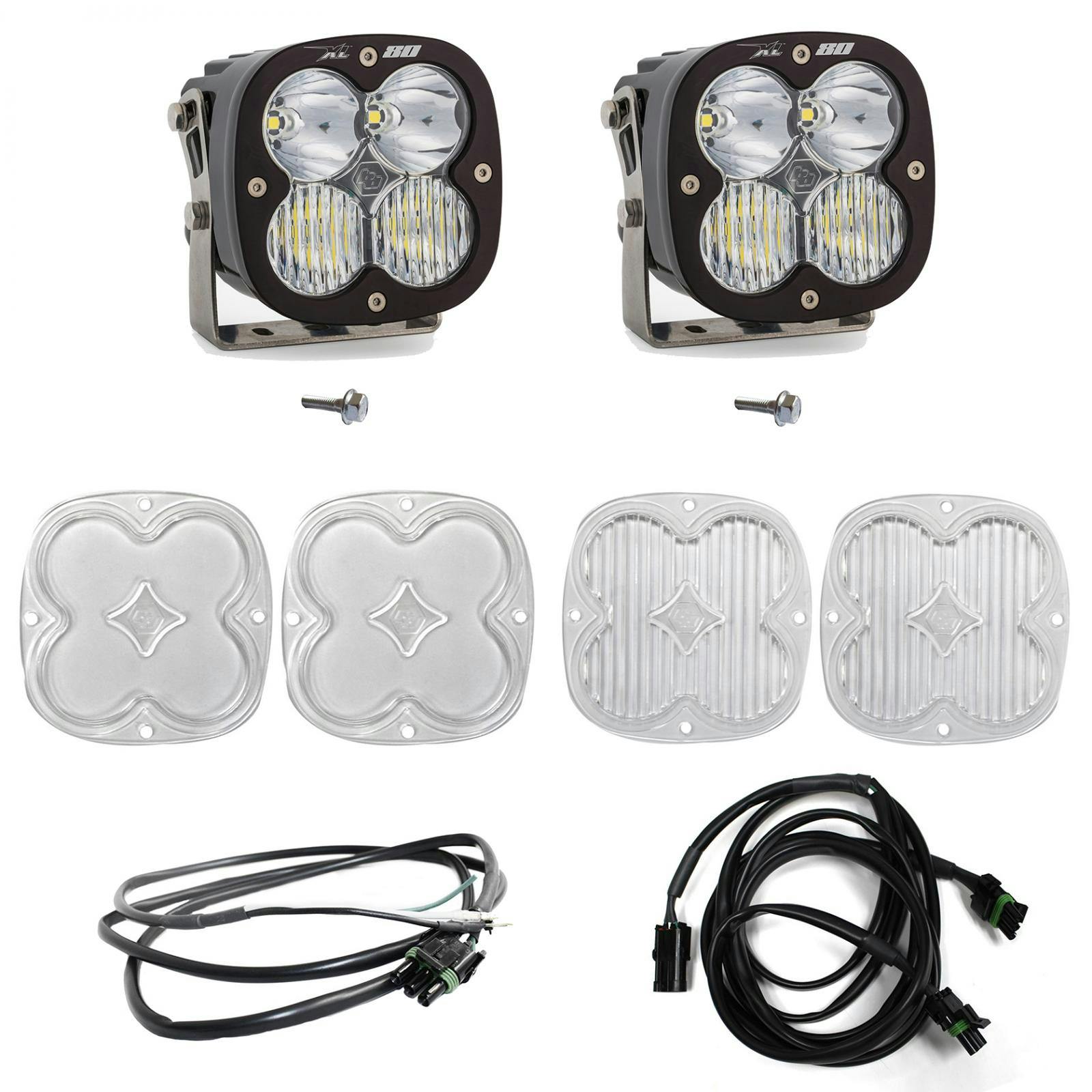 Baja Designs 447751UP Ford XL80 A-Pillar Light Kit