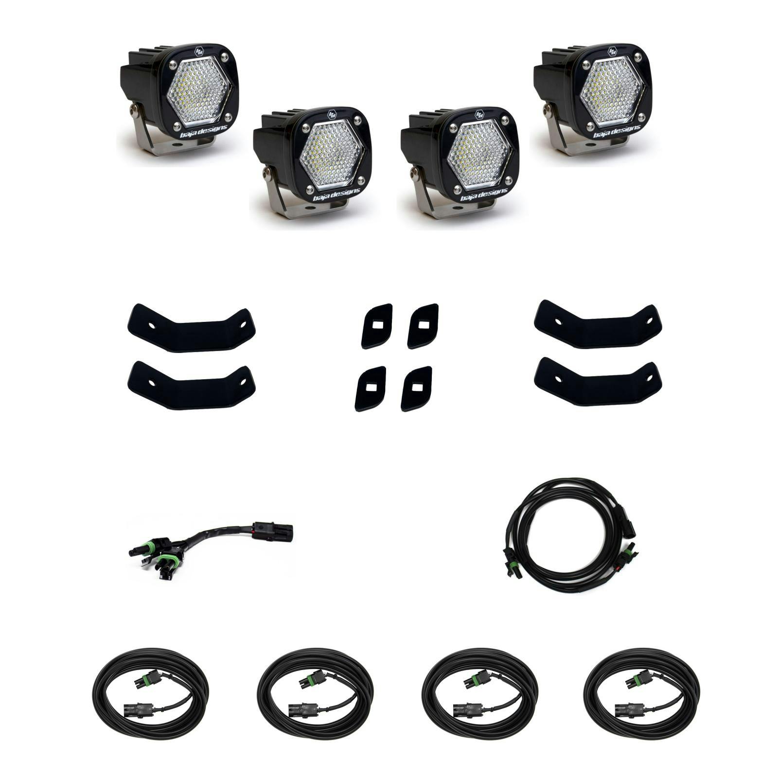 Baja Designs 447862 S1 Roof Rack Rail Kit