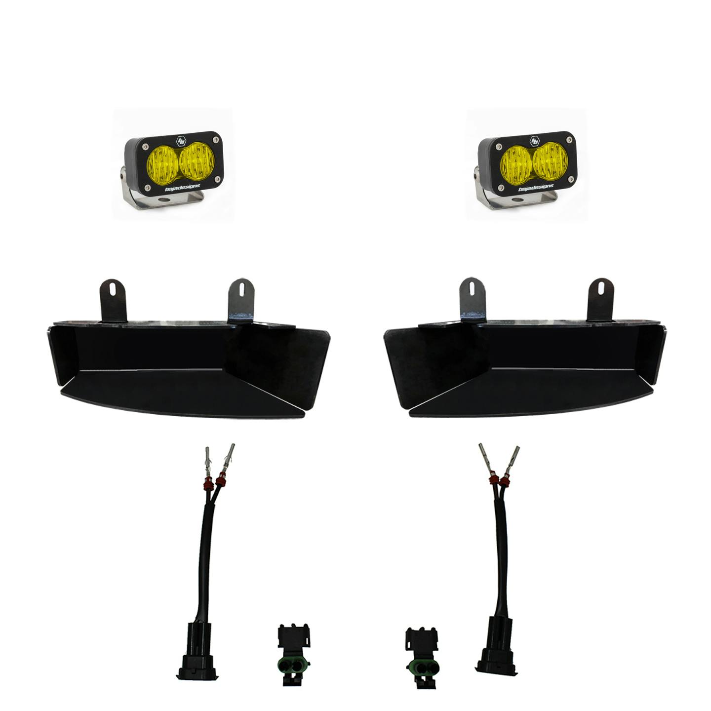 Baja Designs 448043 S2 Sport Fog Pocket Light Kit