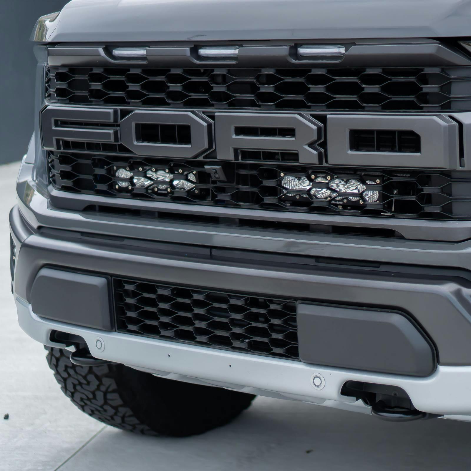 Baja Designs 448064 OnX6+ 10 Inch Dual Behind Grille Light Bar Kit