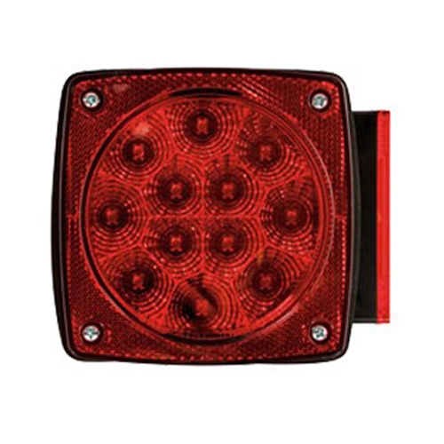 Optronics Miro-Flex Universal Stud-Mount Under 80" Combination LED Taillight Passenger Side - STL28RB