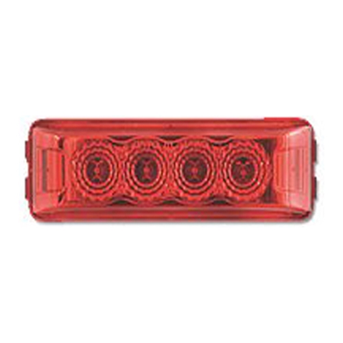 Optronics Red Miro-Flex™ Thin Line Sealed LED Marker/Clearance Light - MCL63RBK