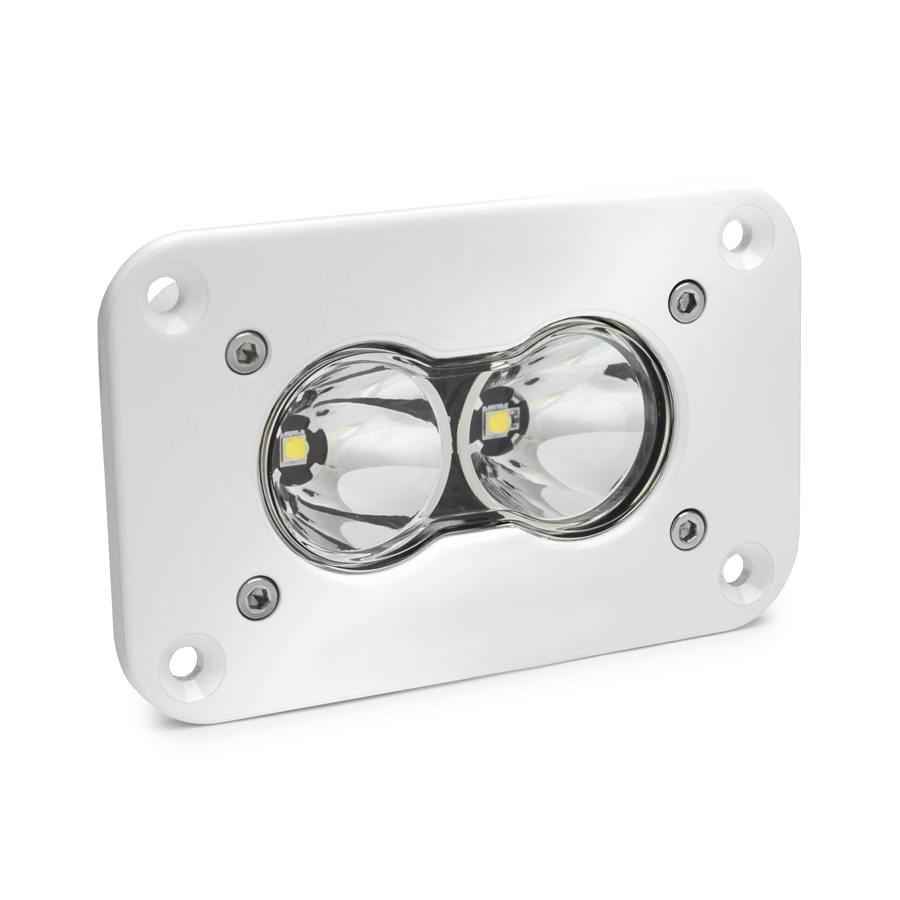 Baja Designs 481001WT S2 Pro White Flush Mount LED Auxiliary Light Pod