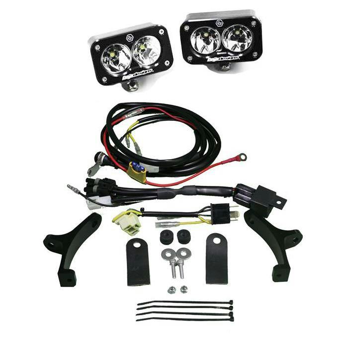 Baja Designs 4970014RAC Motorcycle Squadron Pro (A/C) Headlight Kit w/ Shell