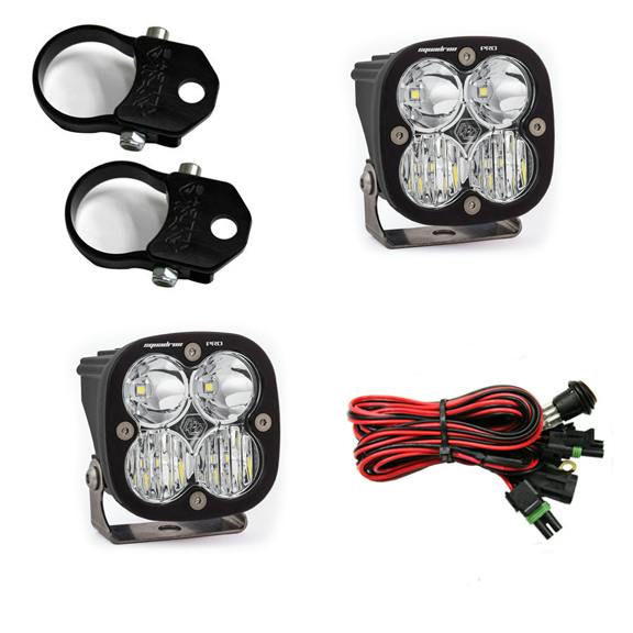 Baja Designs 497101 PowerSports Squadron Pro A-Pillar Mount Light Kit