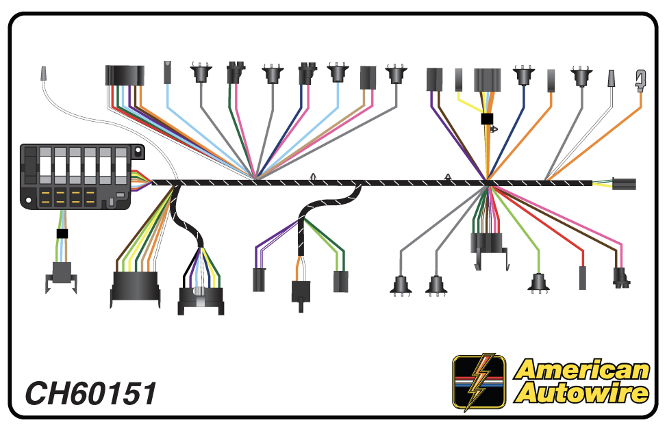 American Autowire 1966 Chevrolet Dash Harness CH60151