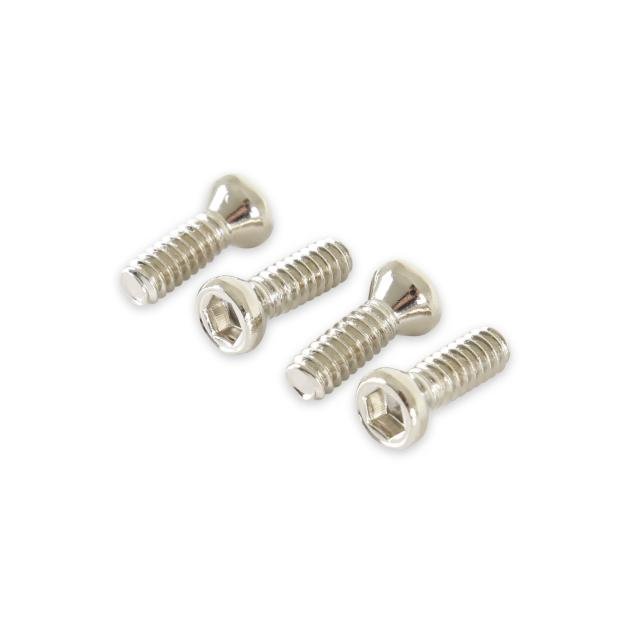 Redline Restomotive 1964-1966 Ford Mustang 4 Piece Inside Door Handle and Window Crank Screw Set