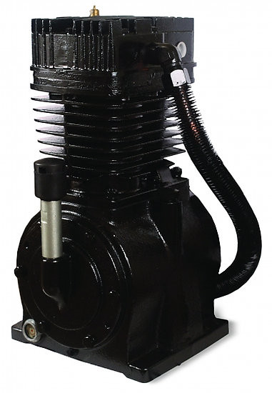 Mi-T-M 3-0313 Electric Air Compressors, Replacement Pump - Two Stage-Cast Iron