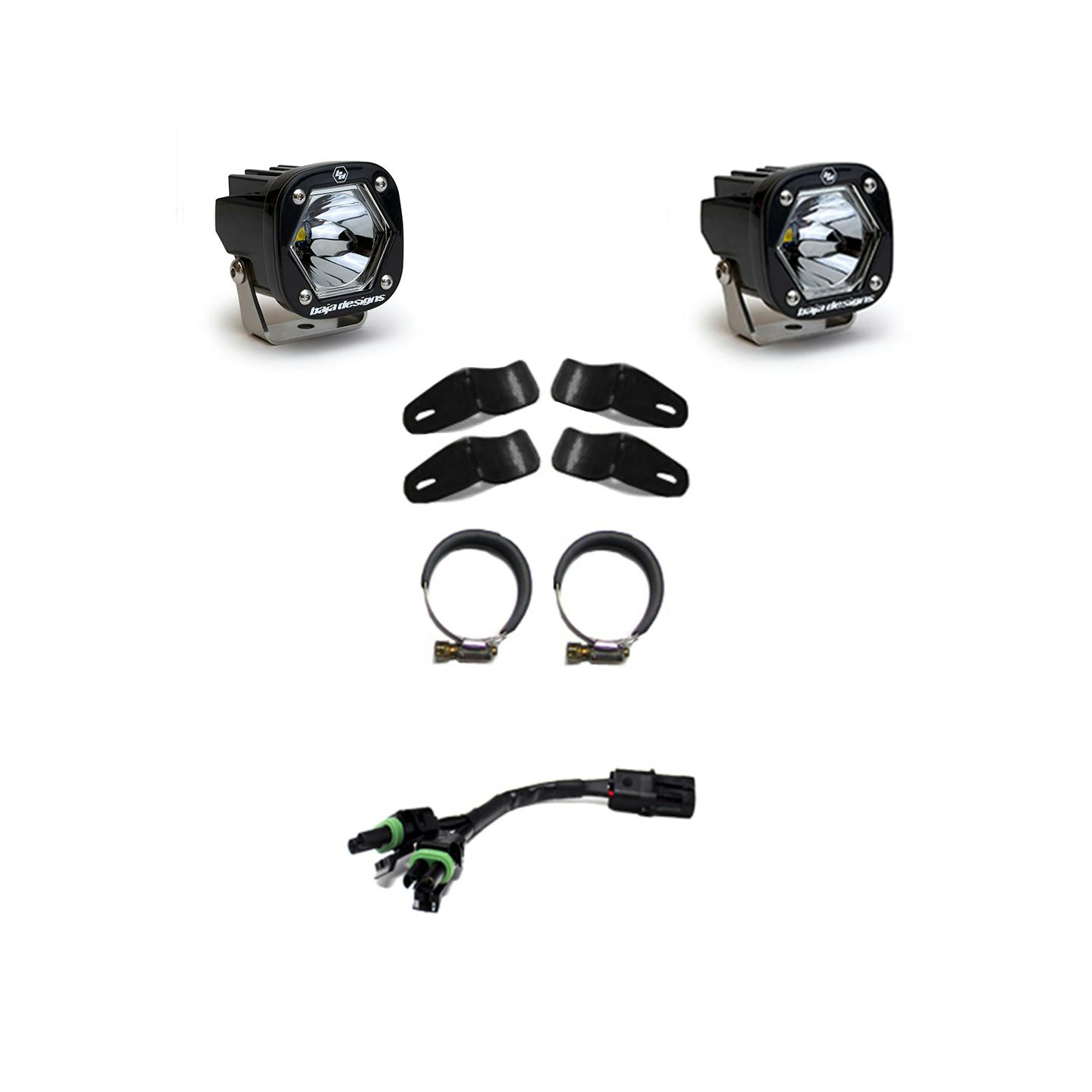 Baja Designs 507086 Moto S1 Auxiliary Light Kit