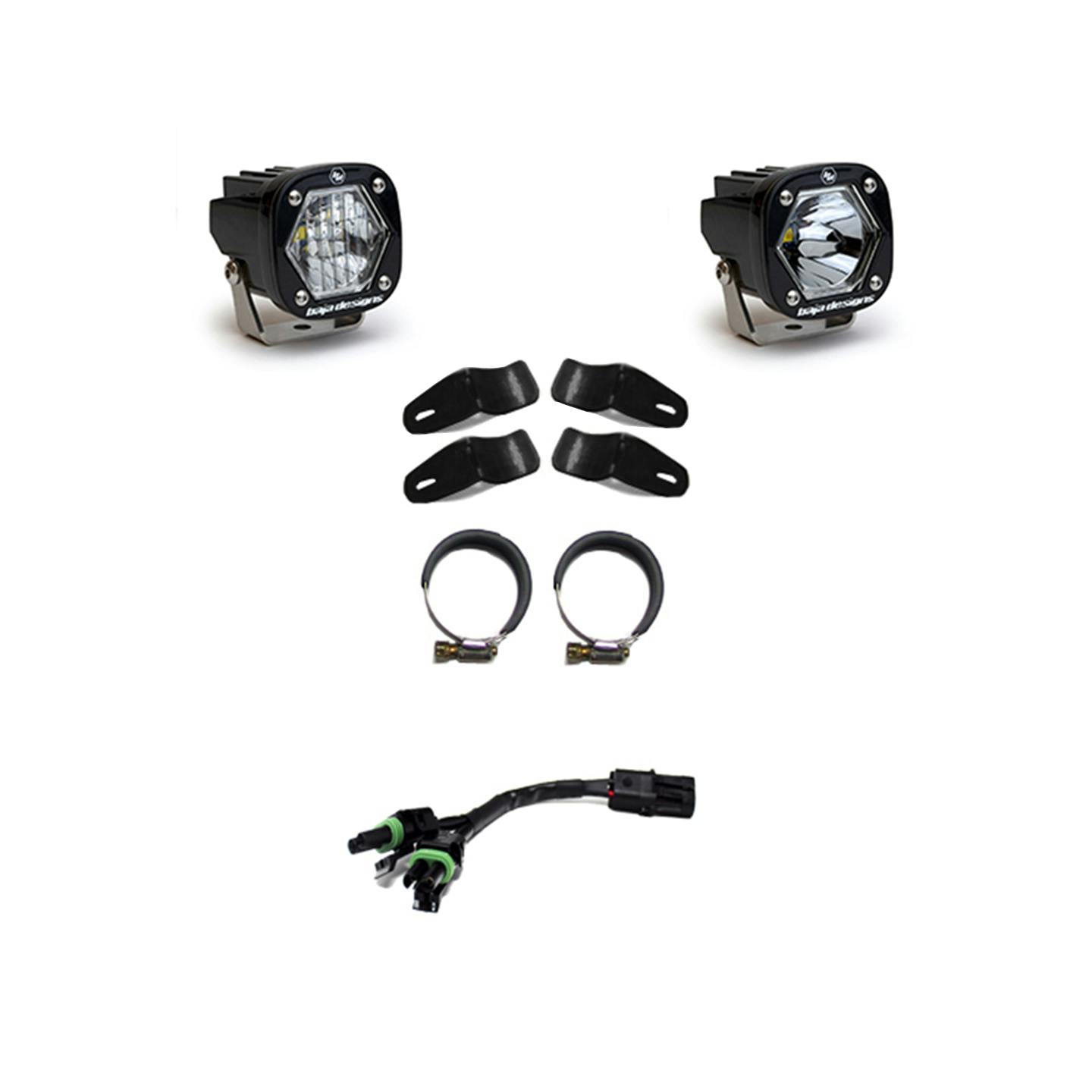 Baja Designs 507087 Moto S1 Auxiliary Light Kit