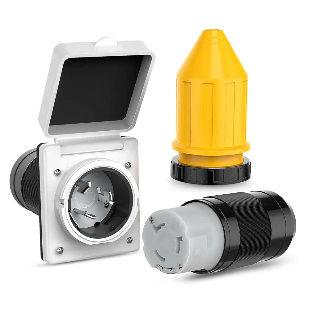 50AMP Shore Power Inlet Receptacle Locking Ring