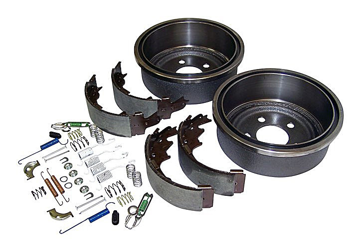 Crown Automotive 52005350KL Rear Drum Brake Service Kit00-06 Jeep Wrangler TJ & Unlimited and 00-01 Cherokee XJ