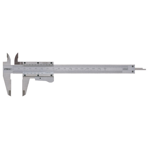 Vernier Caliper with thumb lock, 0-6"/0-150mm FOW-72-059-016