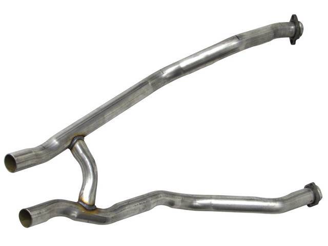 H-PIPE, EXHAUST INLET, 2 INCH, ALUMINIZED
