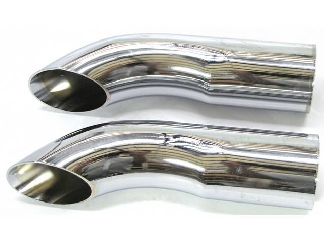 EXHAUST PIPE, TURN DOWN EXTENSIONS, 1 7/8 inch
