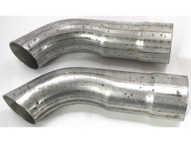 EXHAUST PIPE, TURN DOWN EXTENSIONS, 2 1/2 inch