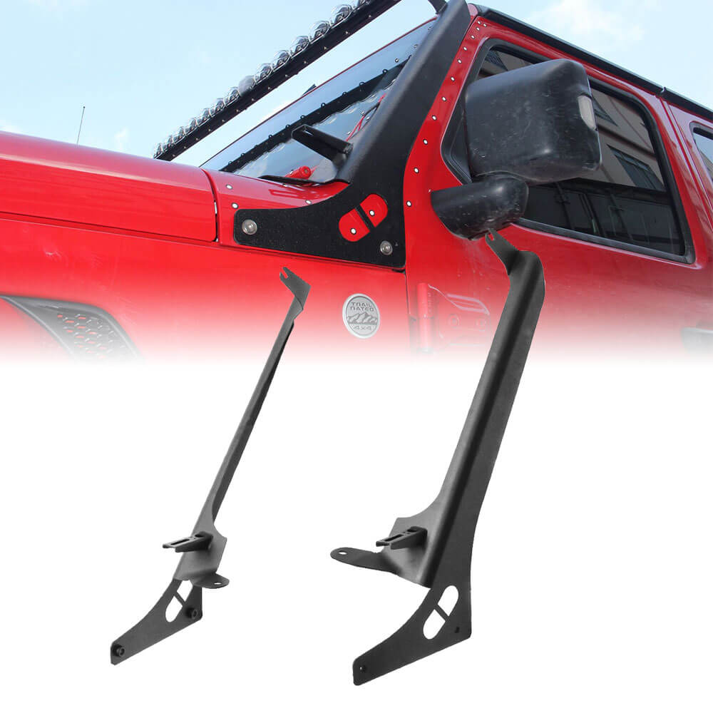 2018-2023 Jeep Wrangler JL 52inch Light Bar Roof Mounting Brackets