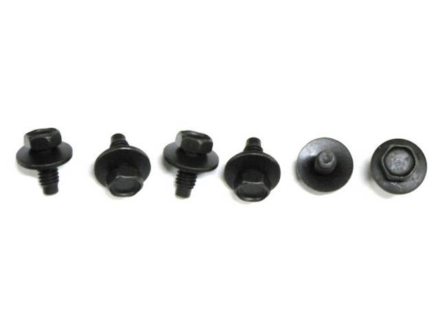 Convertible Top Frame Mounting Kit, To Body