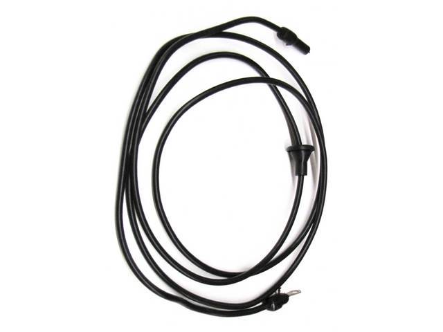 Convertible Power Top Under Hood Feed Wire Harness