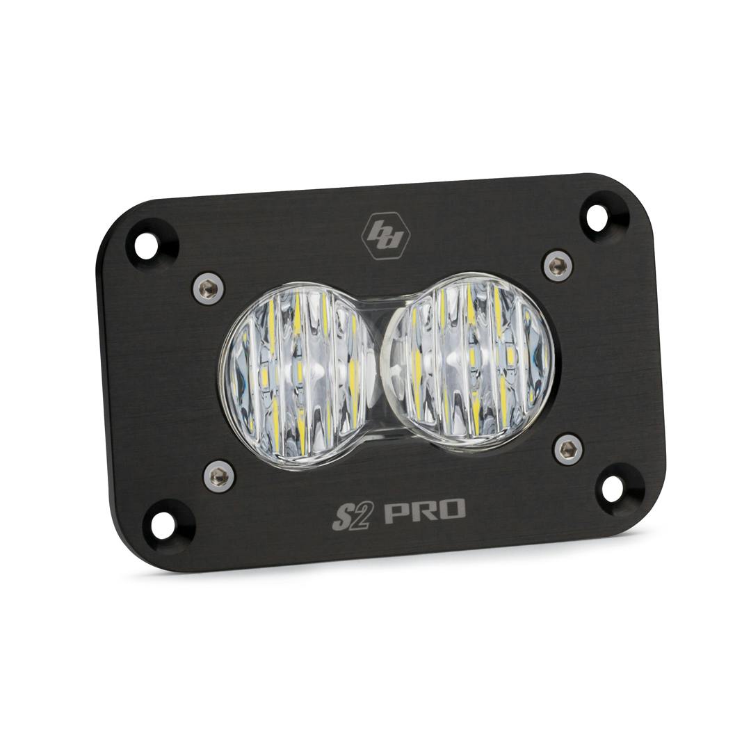 Baja Designs 541005 S2 Sport Black Flush Mount LED Auxiliary Light Pod