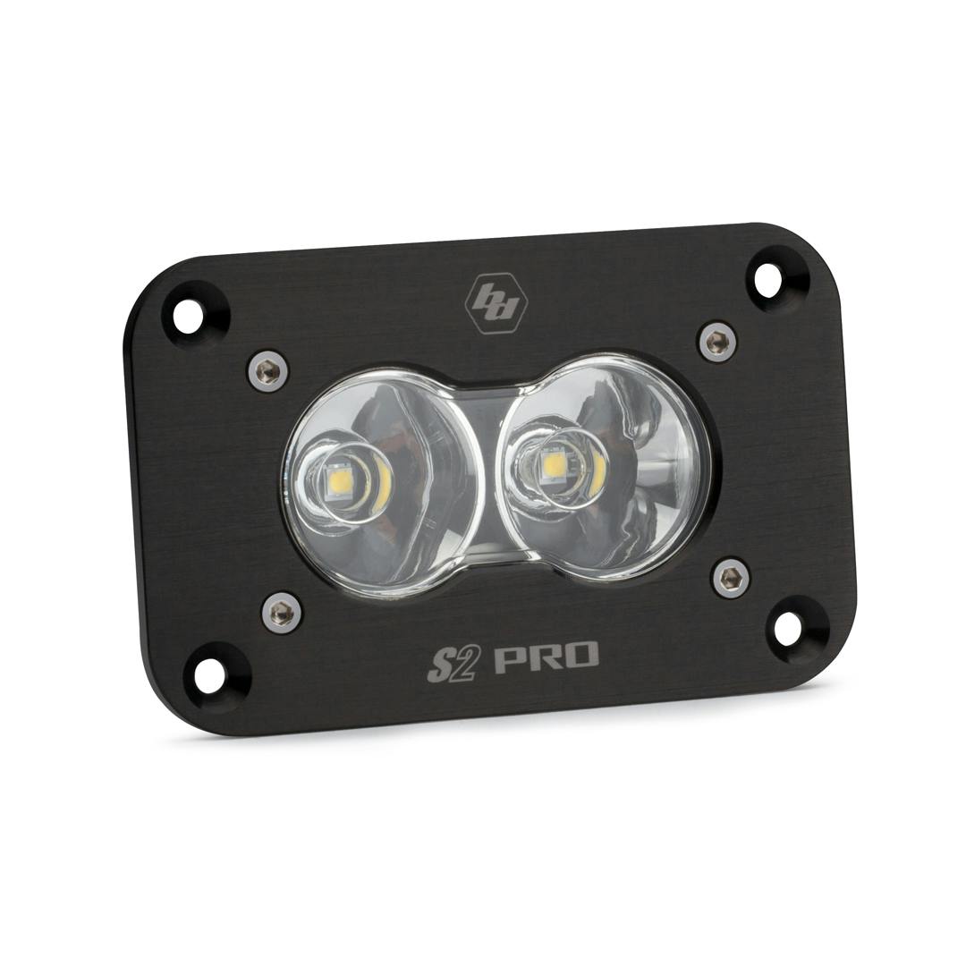 Baja Designs 541006 S2 Sport Black Flush Mount LED Auxiliary Light Pod