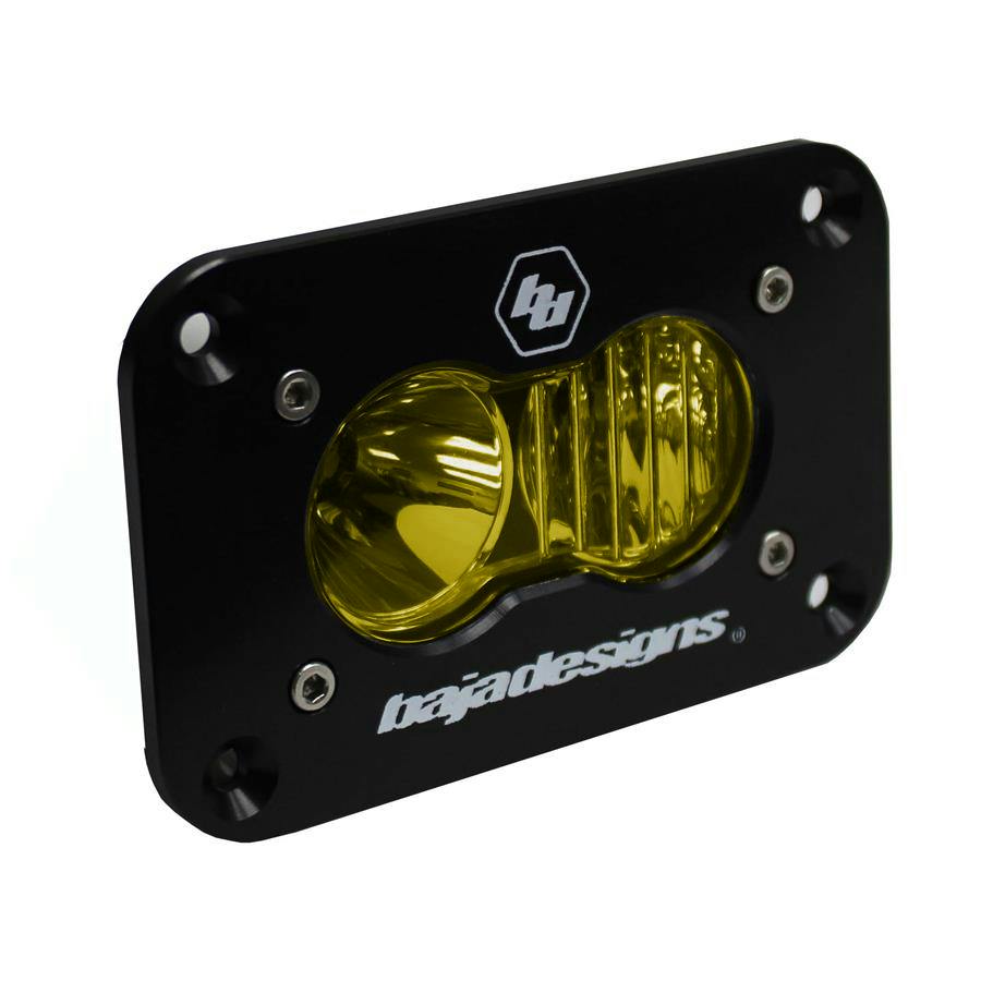 Baja Designs 541013 S2 Sport Black Flush Mount LED Auxiliary Light Pod