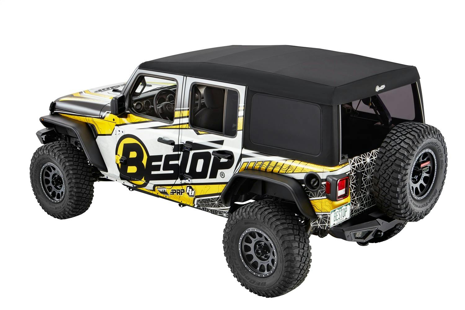 Bestop 54725-17 Supertop Ultra™ Squareback Soft Top
