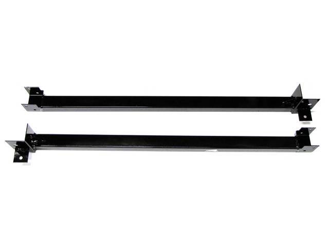 Sub Frame Connectors, black powder coated