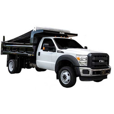 Manual Pull-Style Tarp System with 5' x 12' Mesh Tarp