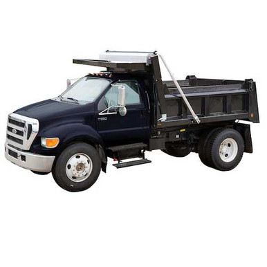 Mechanical Crank Arm Tarp System without Deflector