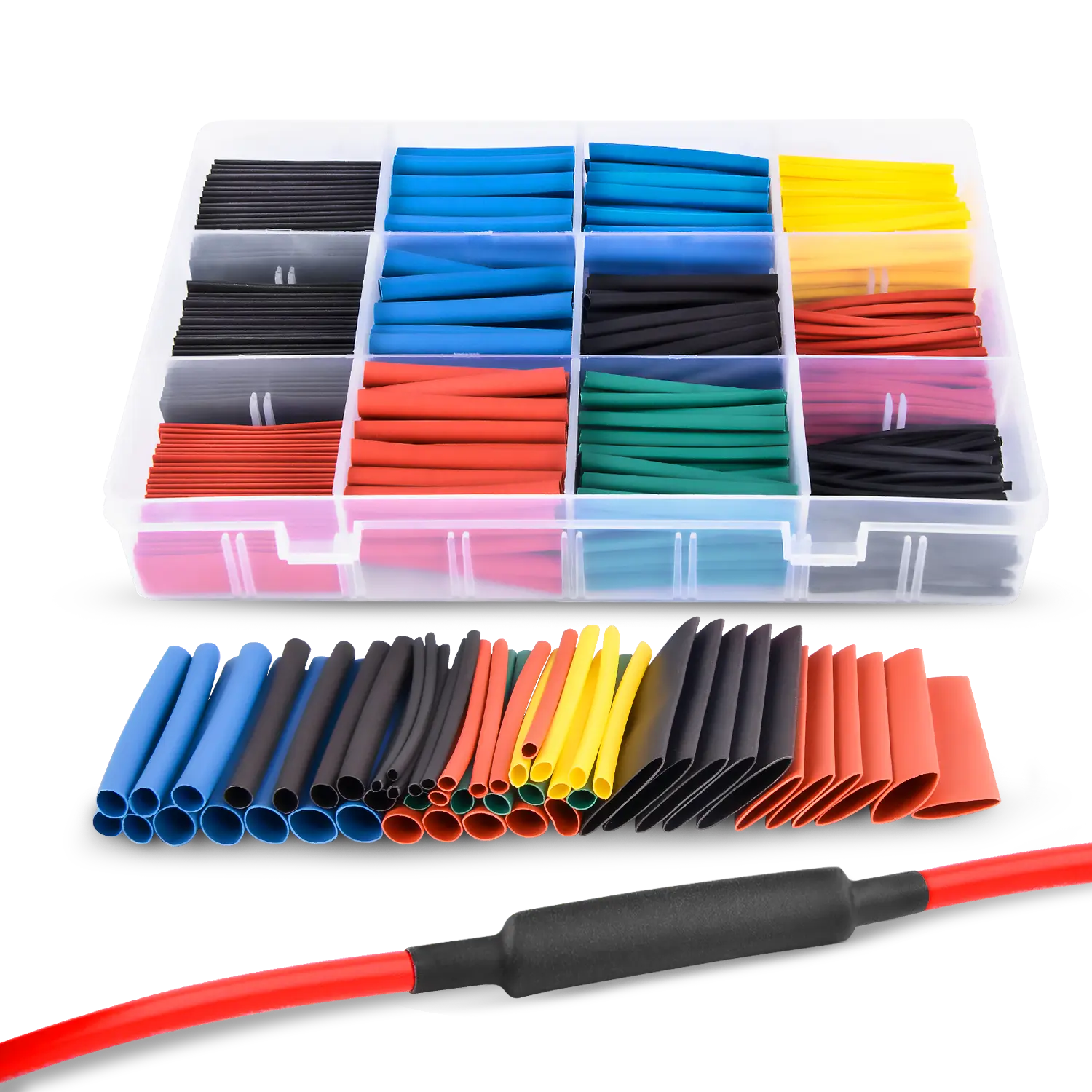 560Pcs Heat Shrink Tubing Kit