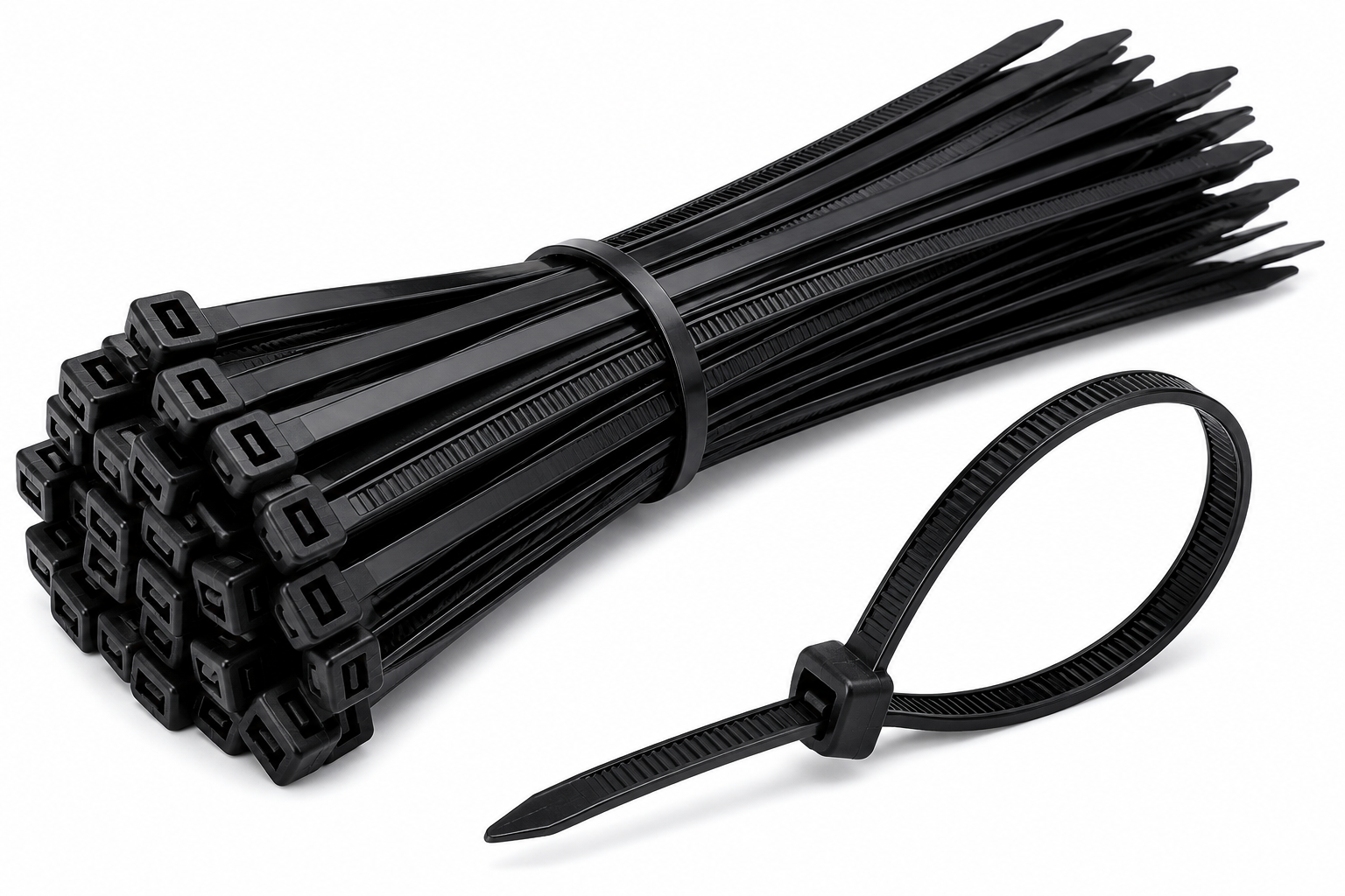 577.0850UV - Nylon Zip Ties 8in L