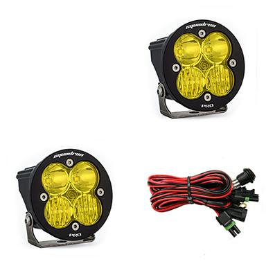 Baja Designs 597813 Squadron-R Pro Black LED Auxiliary Light Pod Pair