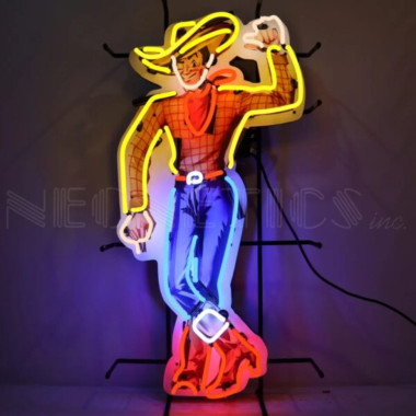 Neonetics 5CWBOY Cowboy Vegas Vic Neon Sign